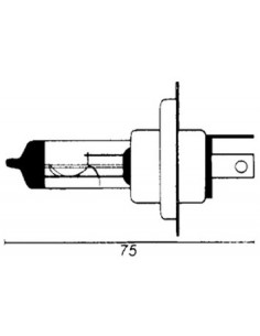 Glödlampa HS1/PX43T 12V 35/35W 2