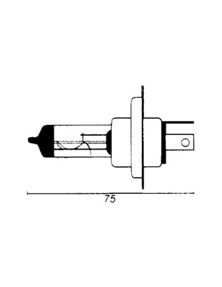 Glödlampa HS1/PX43T 12V 35/35W