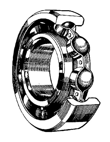KULLAGER 6202-2RS DUBBELTÄTAT