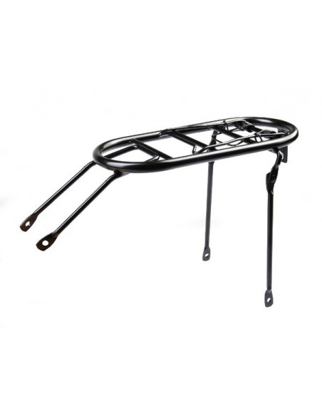 Pakethållare 16" svart