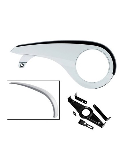 Kedjeskydd Scope 2 38T, Rökfärgat / svart el. grått