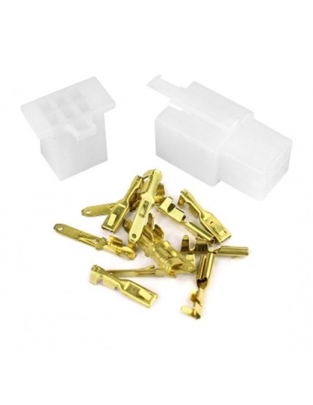 Kontakt hane & hona 6 stift