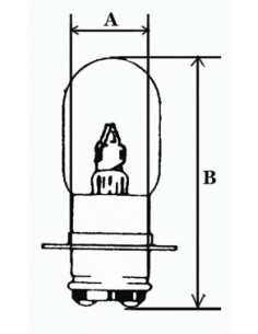 Glödlampa PX15D 12V 35/35W 2