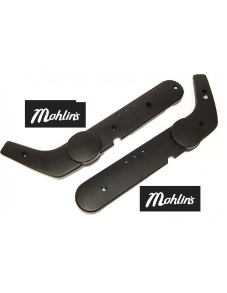 Sidokåpssats Vespa Ciao Svart