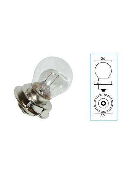 Glödlampa 12v 25 w , P26