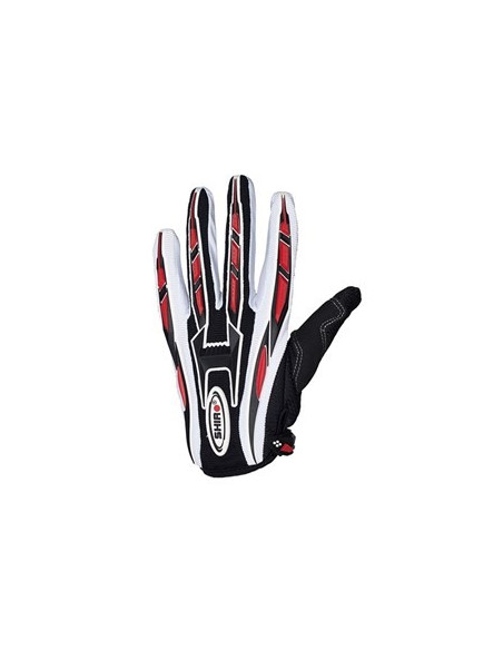 Shiro MX-01 handske. Svart/vit