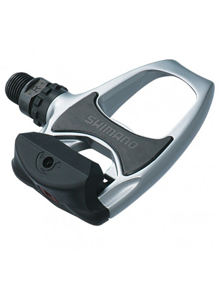 SHIMANO PEDALS SPD, landsväg, silver, aluminium