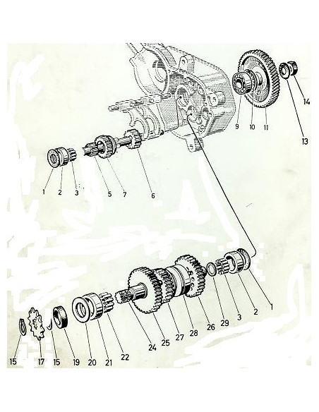 DREV växellåda 3:an 