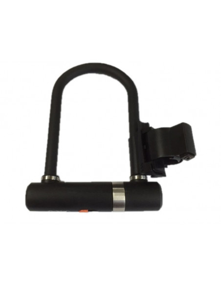 Bygellås Newton pro 190mm, AXA med ramfäste, Svart, One Size