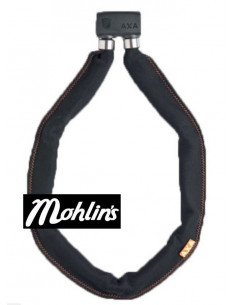 Lås vikbart 1000 105 cm, AXA med fäste, Svart, One Size 2