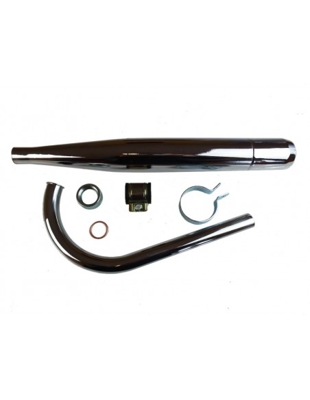 Avgassystem flakmoped / Sachs 28mm