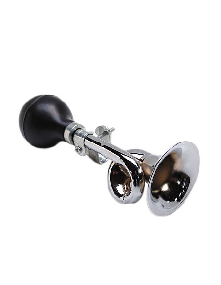 Bollhorn böjd modell Krom