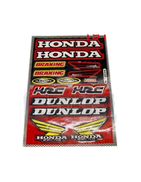 Dekalsats Honda Sponsor