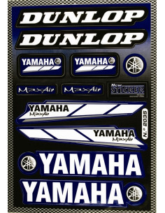 Dekal Sponsor Kit Yamaha Dunlop