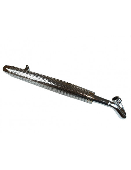 Avgassystem Zundapp GS50/Cross 36MM krom open