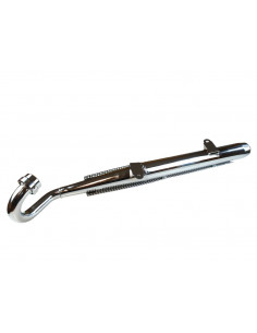 Avgassystem Zundapp GS50/Cross 36MM krom open 2