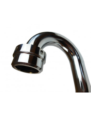 Avgassystem Zundapp GS50/Cross 36MM krom open