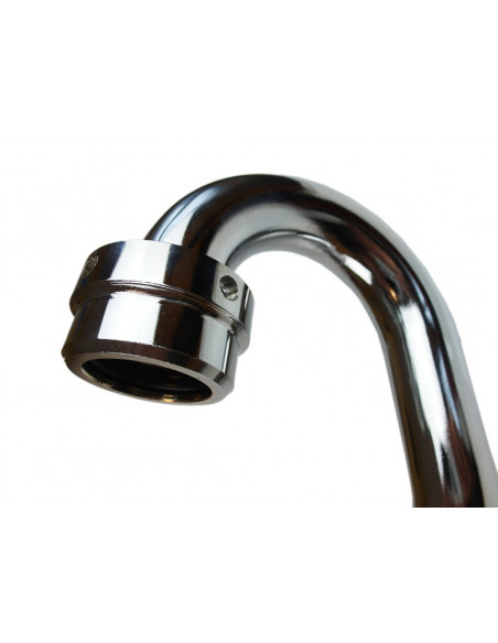 Avgassystem Zundapp GS50/Cross 36MM krom open