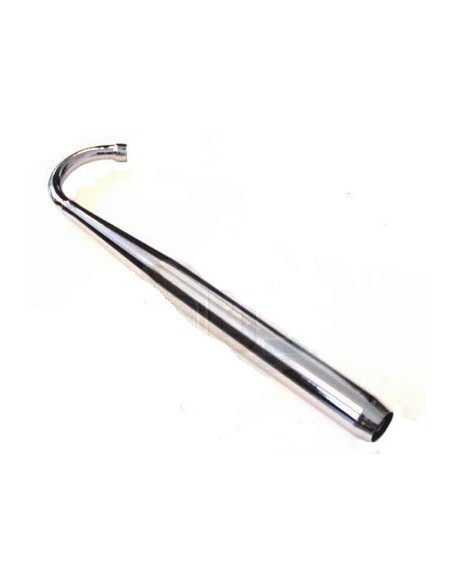 Avgassystem Zundapp KS50 36mm open flow krom