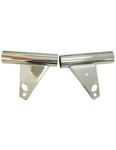 Framljus Hållare Sats Zundapp Krom