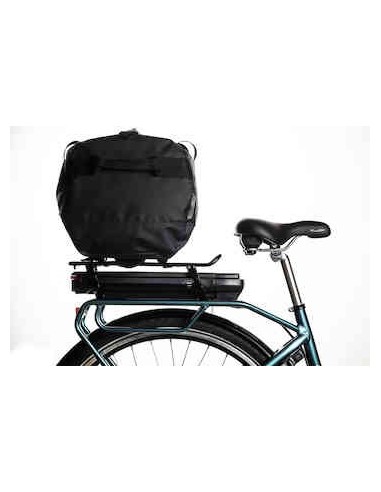 Duffelsportväska, Spectra sportväska i duffel modell med AVS clicksystem, Svart,