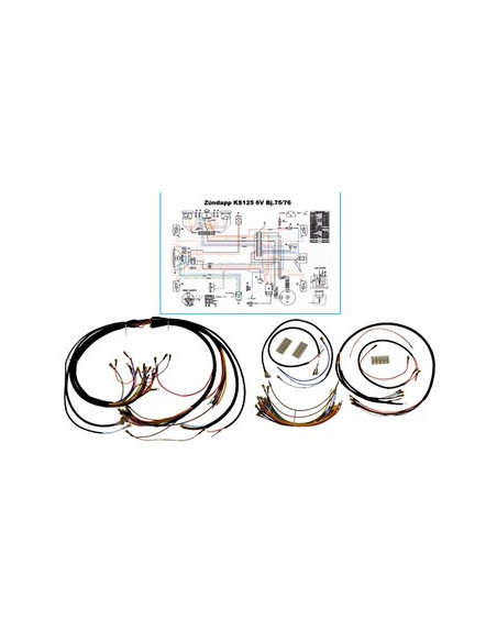 Kabelstam Zundapp Ks125 75-76