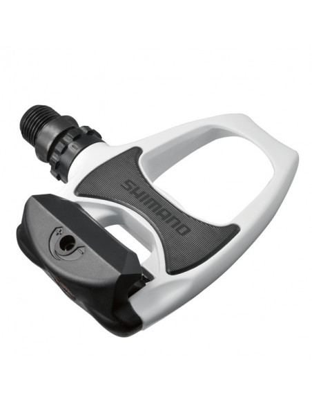 Shimano SPD PDR540 W2, landsväg, vit, aluminium