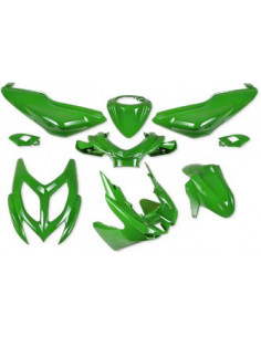 Stylepro - Kåpset (Aerox 2013) 9 delar - Kawasakigrön