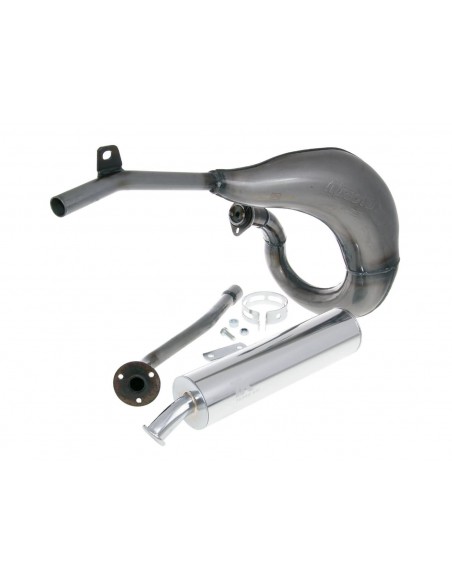 Avgassystem Turbo Kit Bufanda R Gilera GSM, Zulu (Derbi EBE, EBS Motor)