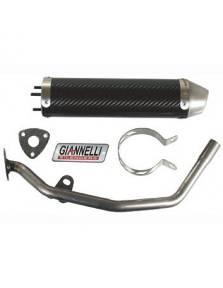Gianelli Enduro 2T Ljuddämpare, Kolfiber