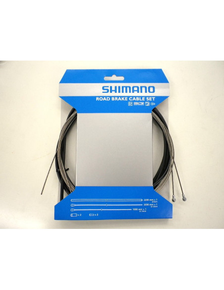 Bromsvajerset Racer rostfri