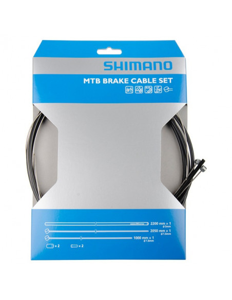 Bromsvajerset MTB, svart