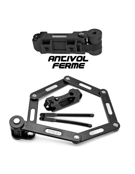 Lås, fällbart, kodlås