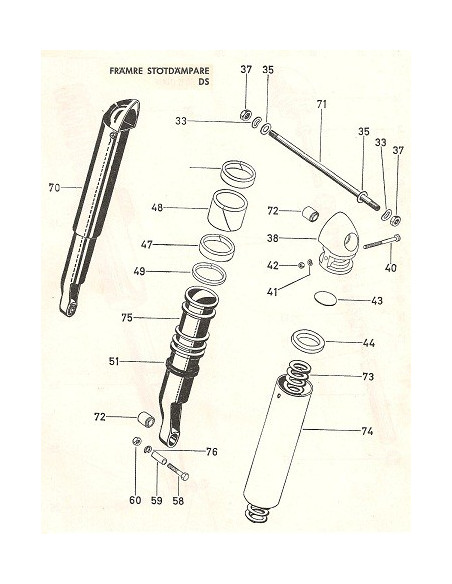 Stötdämpare tätningsring 