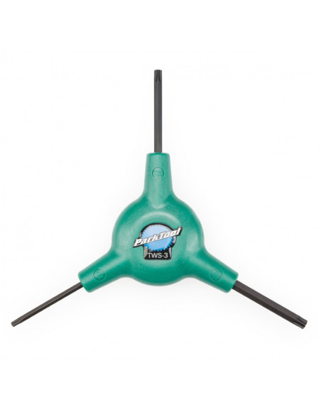 Park Tool Torxverktyg Y-nyckel TWS-3C, T10, T25 och T30