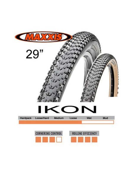 Däck Maxxis Ikon 29 x 2.20 Svart Vikbart