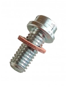 Oljeskruv Jawa 210 med packning 2