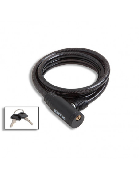 Spirallås, 150 cm, 8 mm