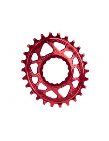 Absolute Black Chainring Singlespeed 34T Röd