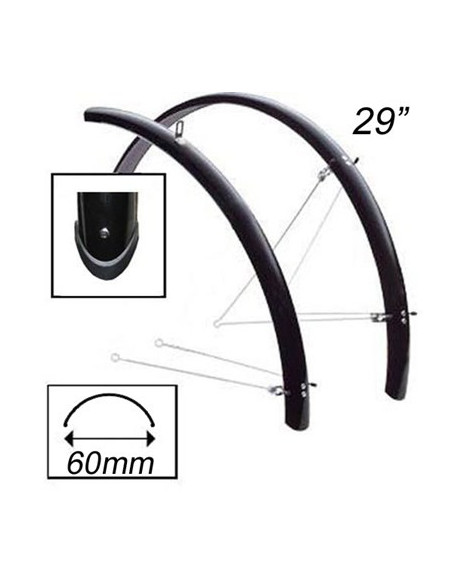 Skärmset 29-er, Heltäckande 60 mm