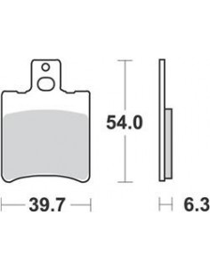 Bromsbelägg Malossi 2