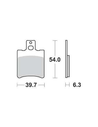 Bromsbelägg Malossi