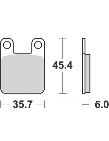 Bromsbelägg Malossi AJP