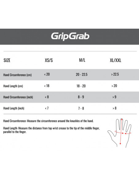 GripGrab Ride Hi-vis Cykelhandske