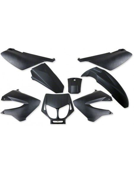 Kåpkit Derbi Senda Metal Black