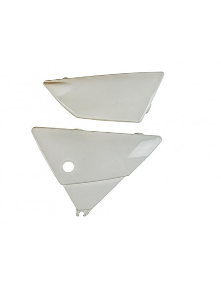 Sidokåpssats Yamaha DT50MX vita