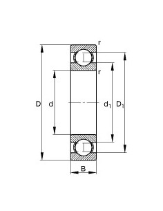 Kulager 25X52X15 6205 C3 2