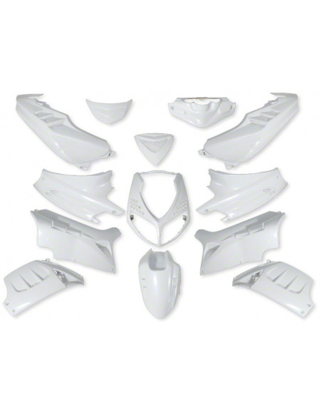 Kåpor Komplett, Vit metall