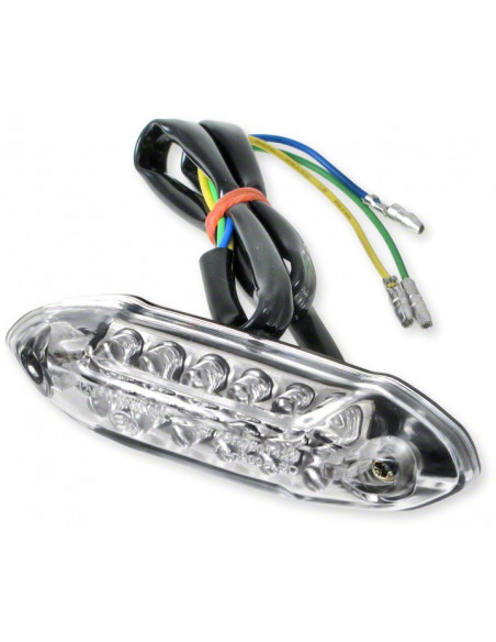 Baklampa Liten, Klart glas