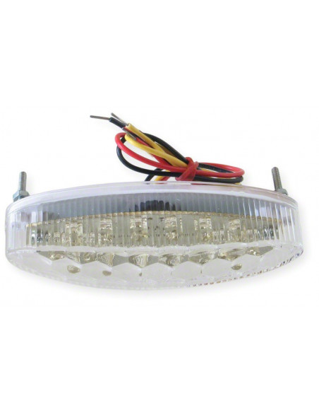 Baklampa Liten, Klart glas